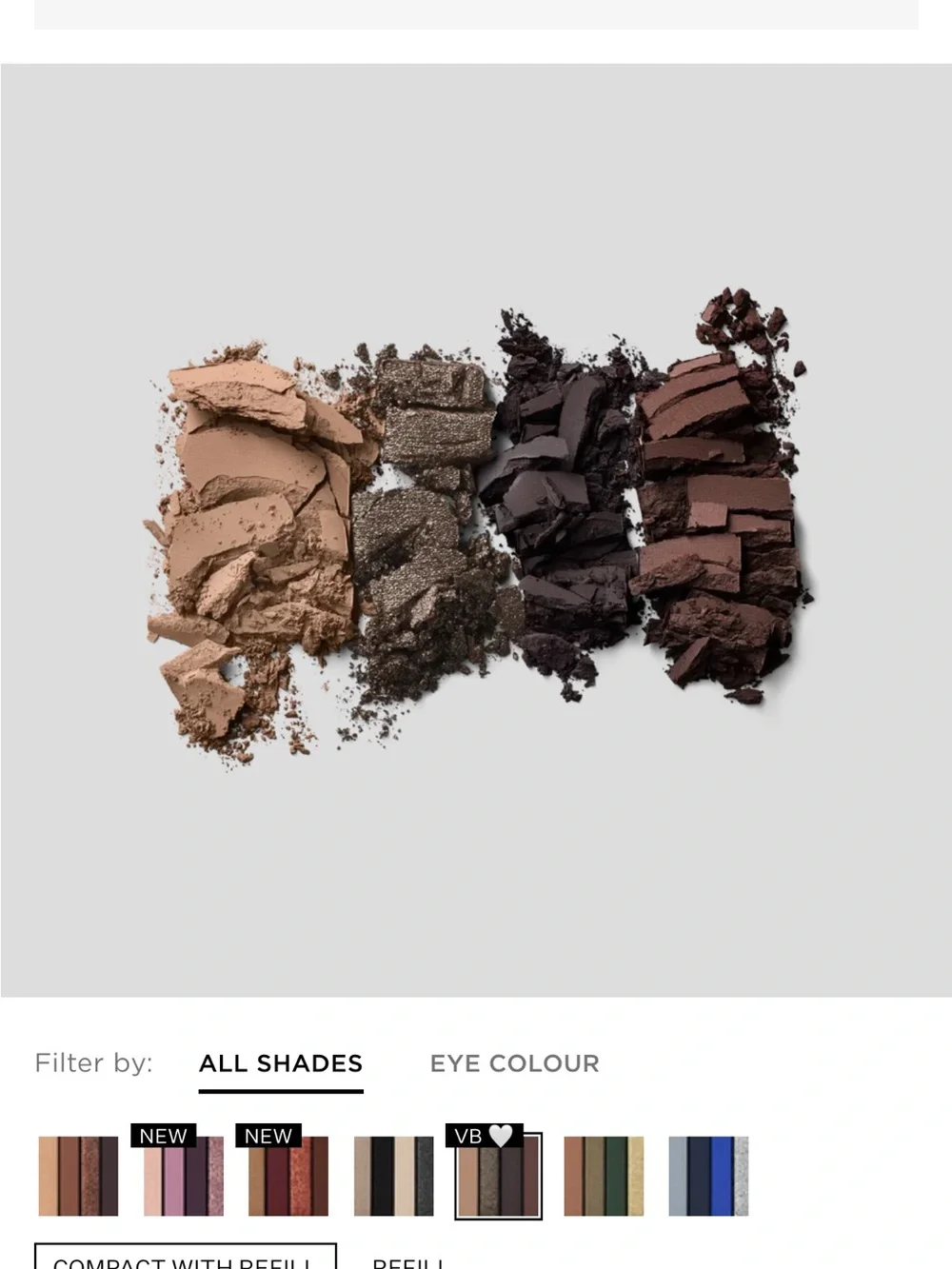 Victoria Beckham Victoria Eyeshadow Quad - Brown